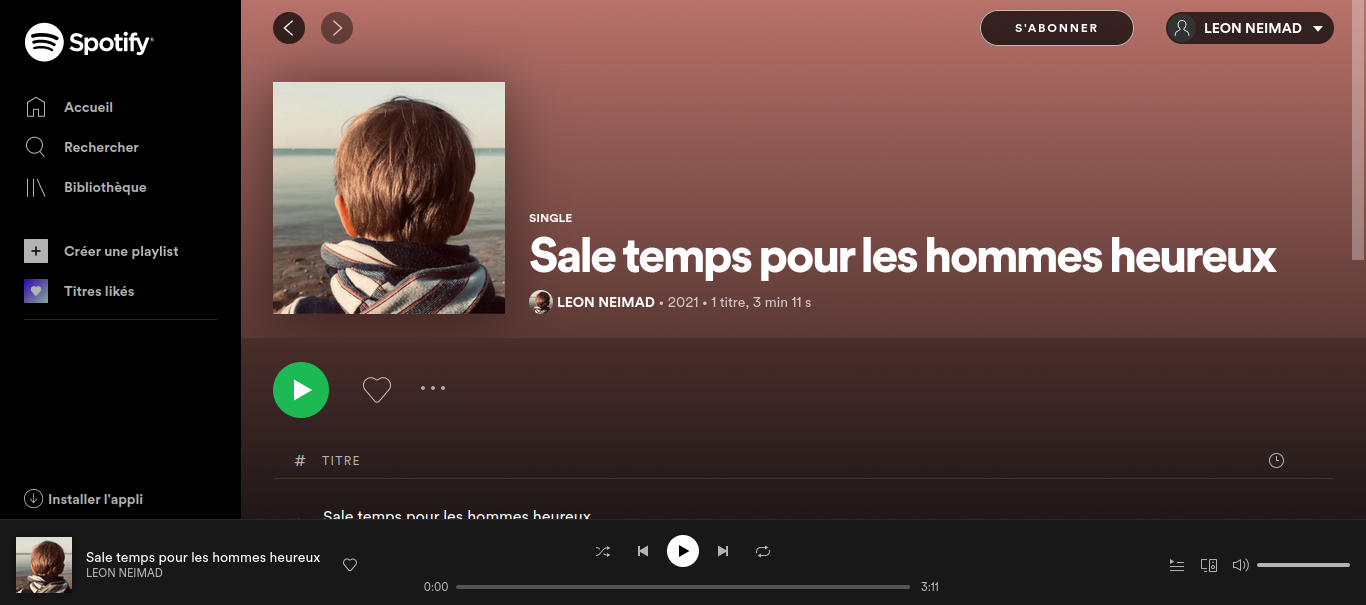 LEON NEIMAD disponible en streaming