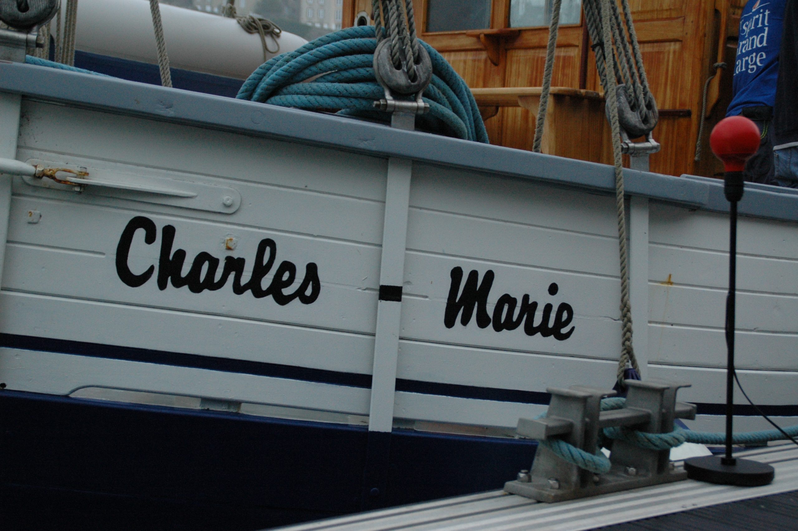 à bord du Charles-Marie