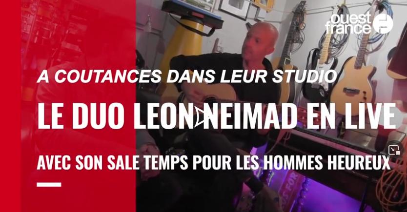LEON NEIMAD en Live avec Ouest-France